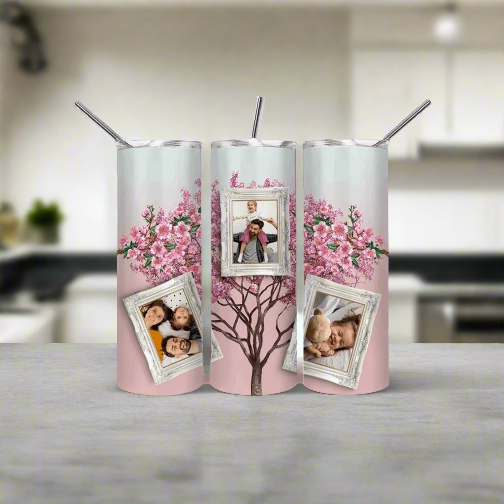 Photo Collage Skinny Tumblers My Simple Creations