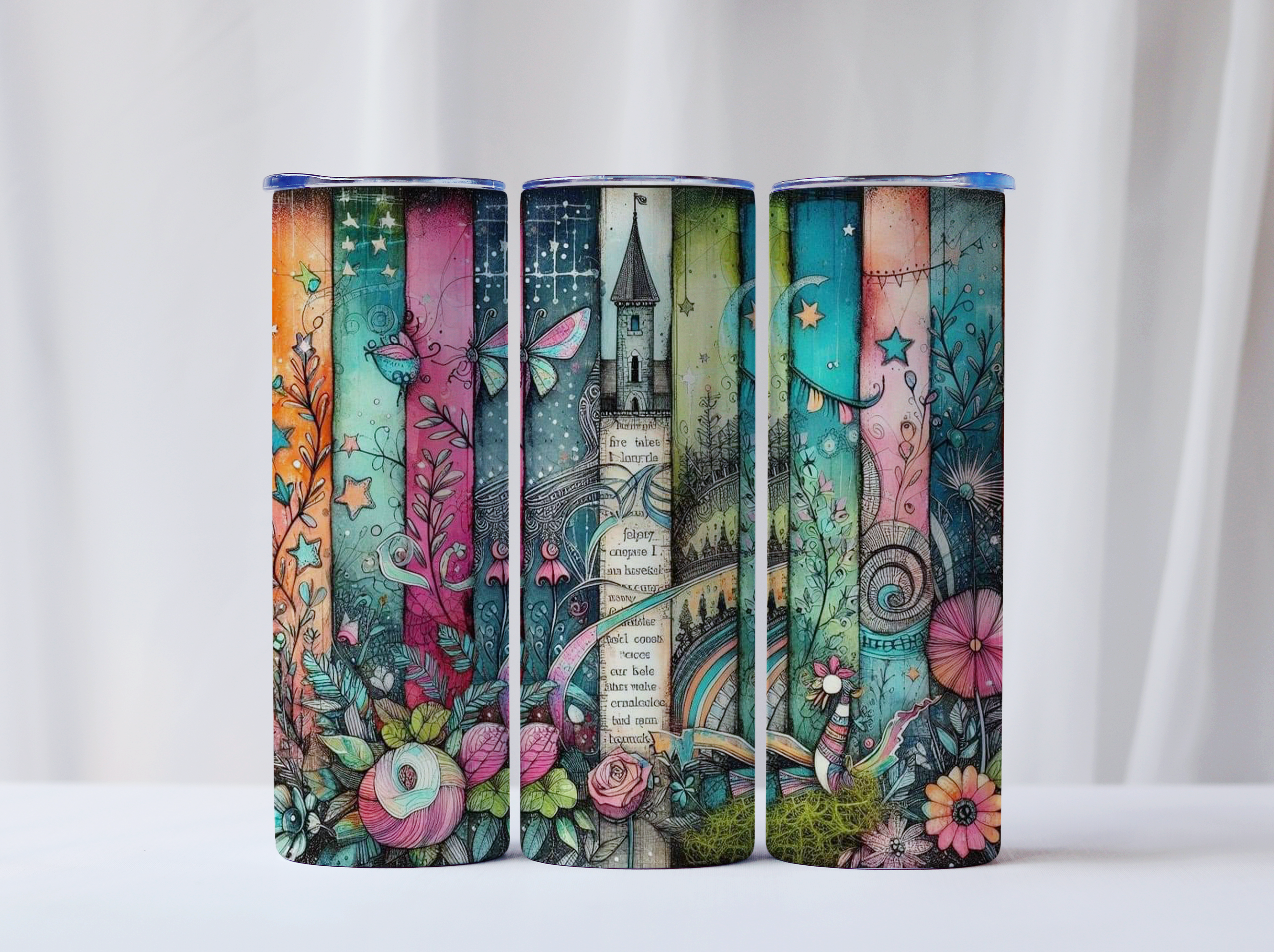 Library 20oz Skinny Tumblers
