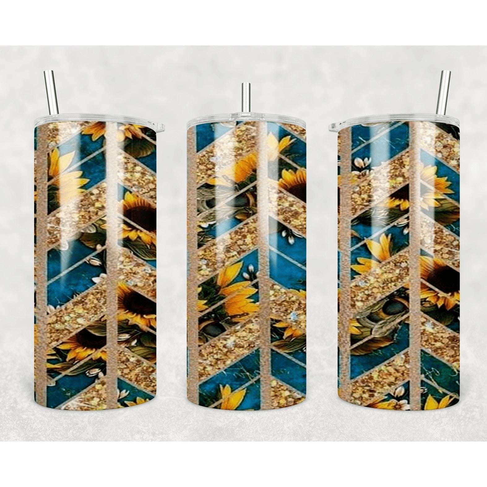 Chevron Fatty Straight Tumbler My Simple Creations