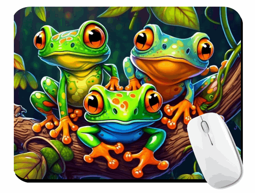 Frog Mousepad My Simple Creations