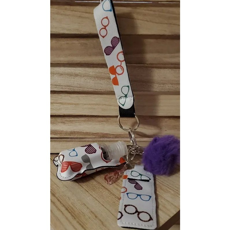 Glasses Wristlet Keychain My Simple Creations
