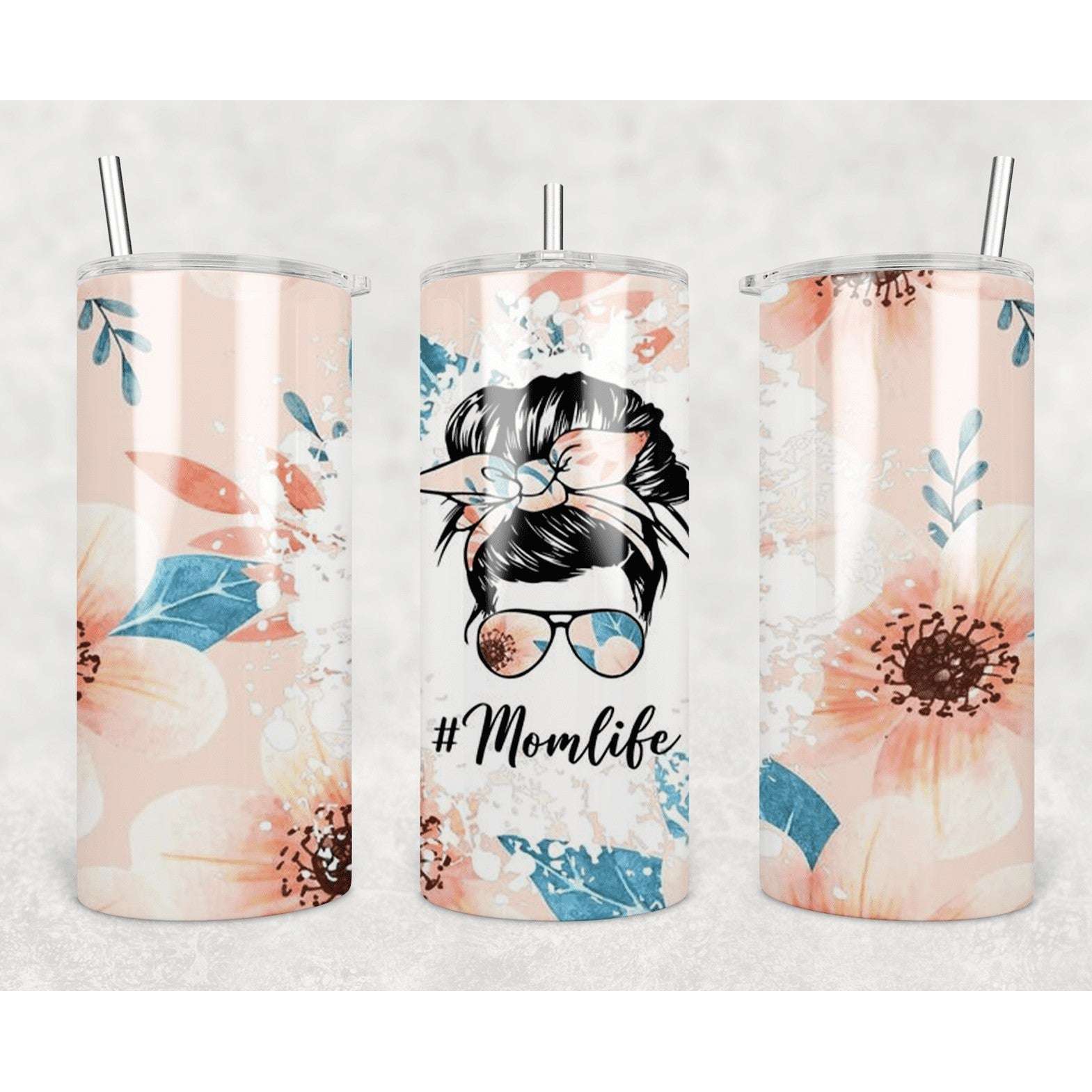 Mom Life Fatty Straight Tumbler My Simple Creations