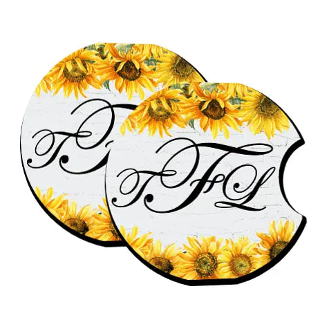 Monogram Car Coaster My Simple Creations