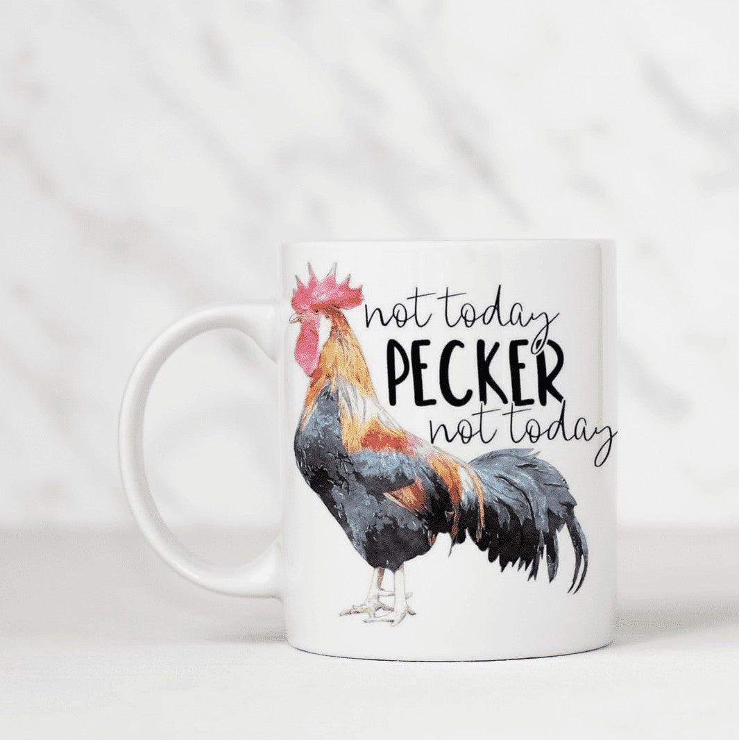 Not Today Coffee Mug My Simple Creations