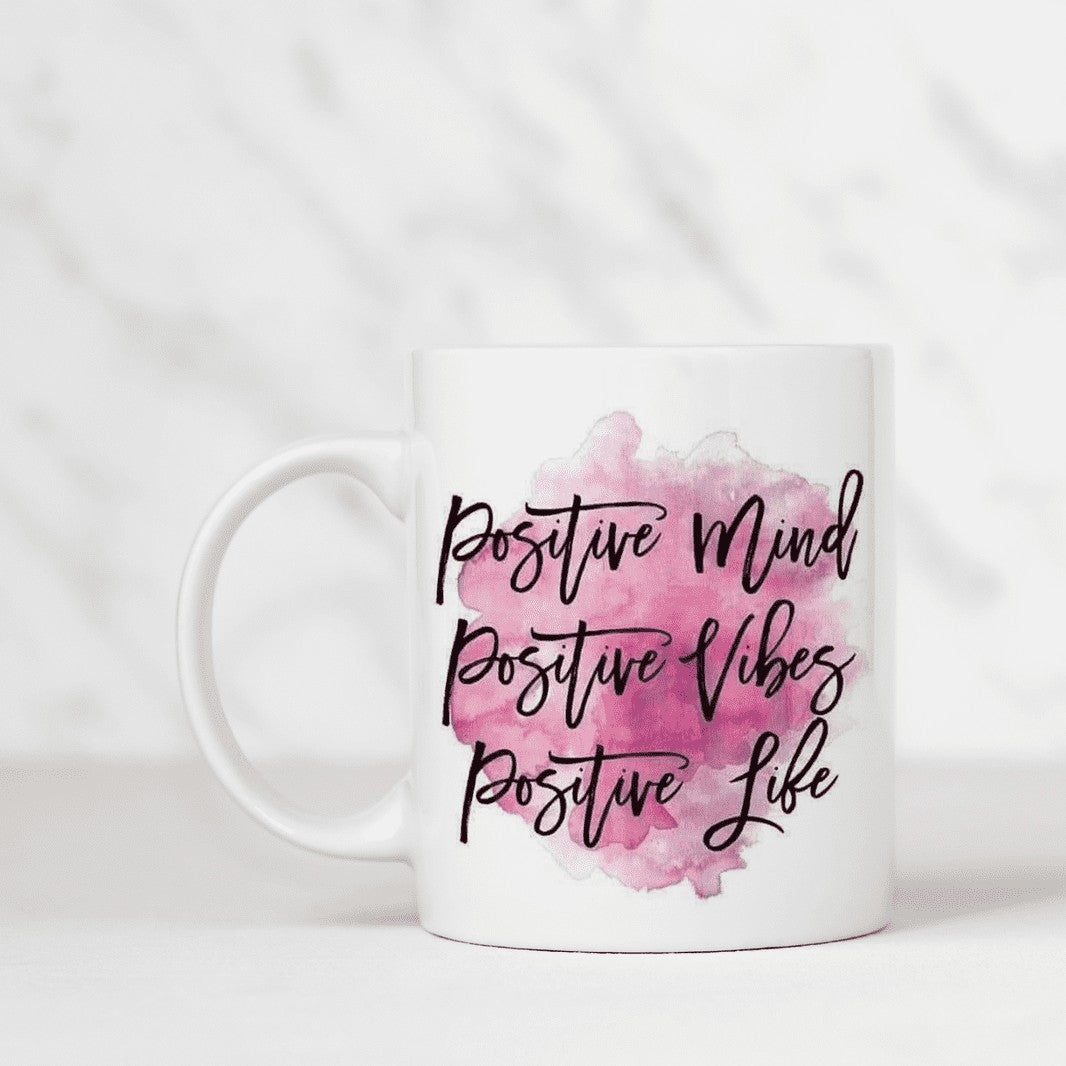 Positive Coffee Mug My Simple Creations