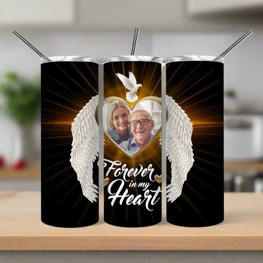 Remembrance Photo Skinny Tumbler My Simple Creations