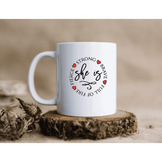 She is...... Coffee Mug My Simple Creations
