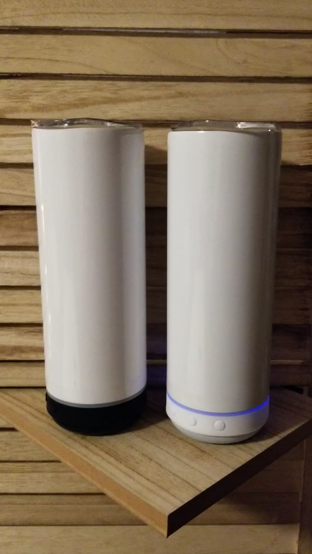 Stainless Steel 20oz Don't Rock Bluetooth Speaker Tumbler w/lid & straw