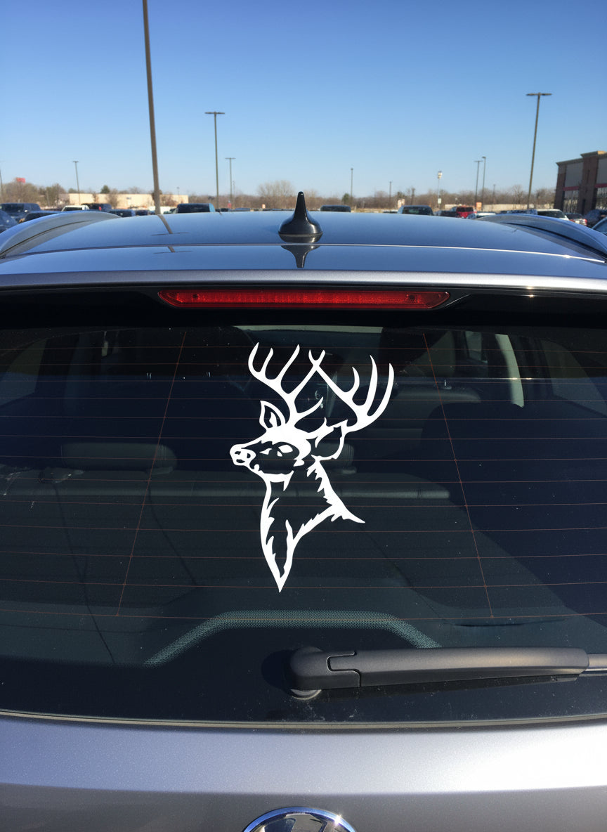 Deer Vinyl Window Decal