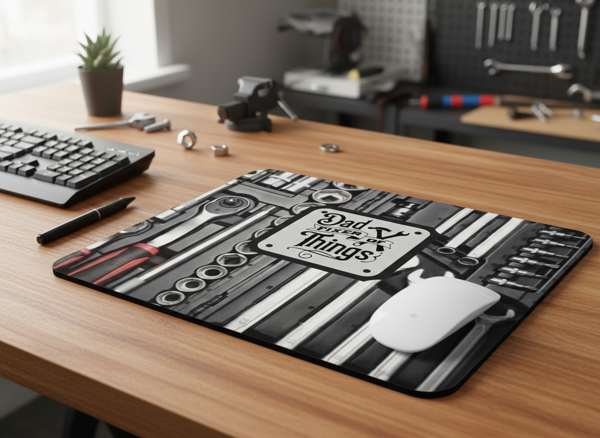 Dad Fixer of Things Mousepad