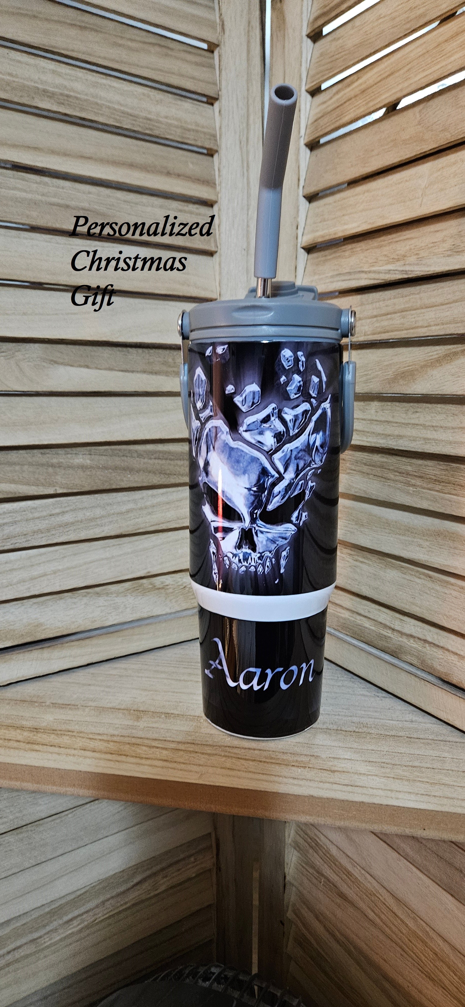 Customized 30oz Stainless Steel Tumbler with Handle