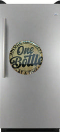 Round 2.25" Magnetic Bottle Opener
