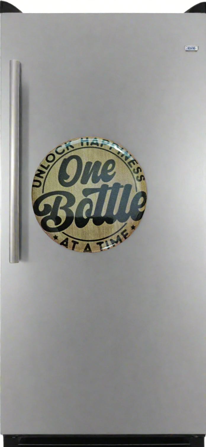 Round 2.25" Magnetic Bottle Opener