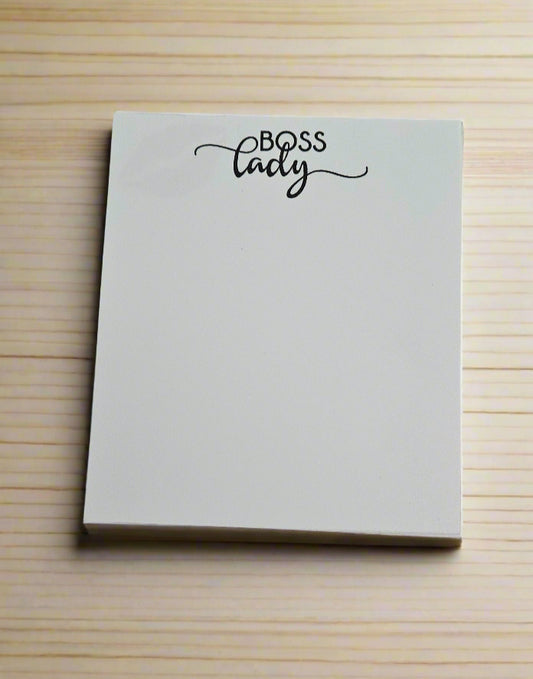Boss Lady Notepad, 50 pages,4 pack