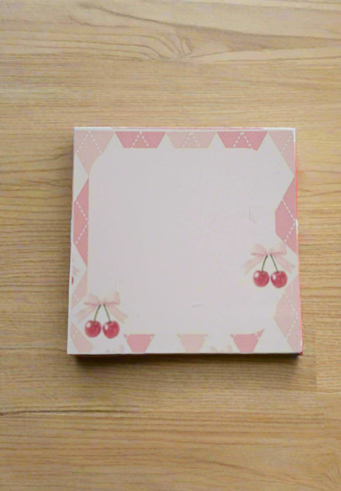 Pink Cherry To Do List Pad, 5.5" x 8.5", 50 pages