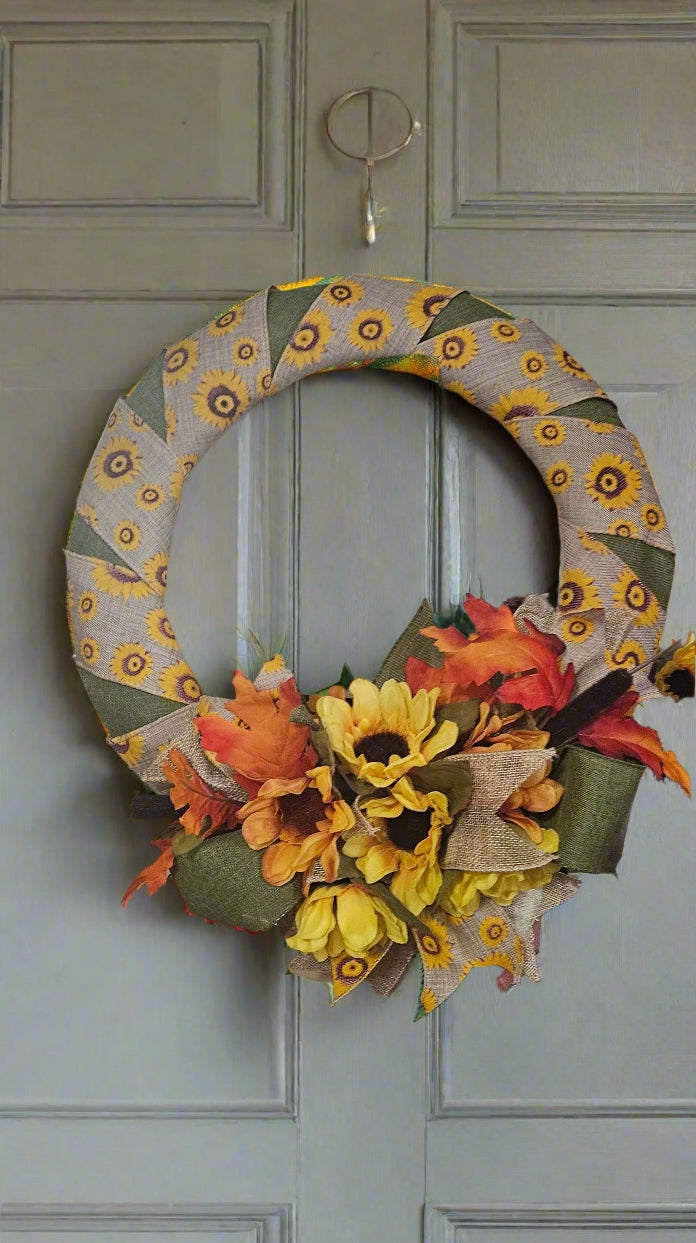 15" Fall Themed Wreath