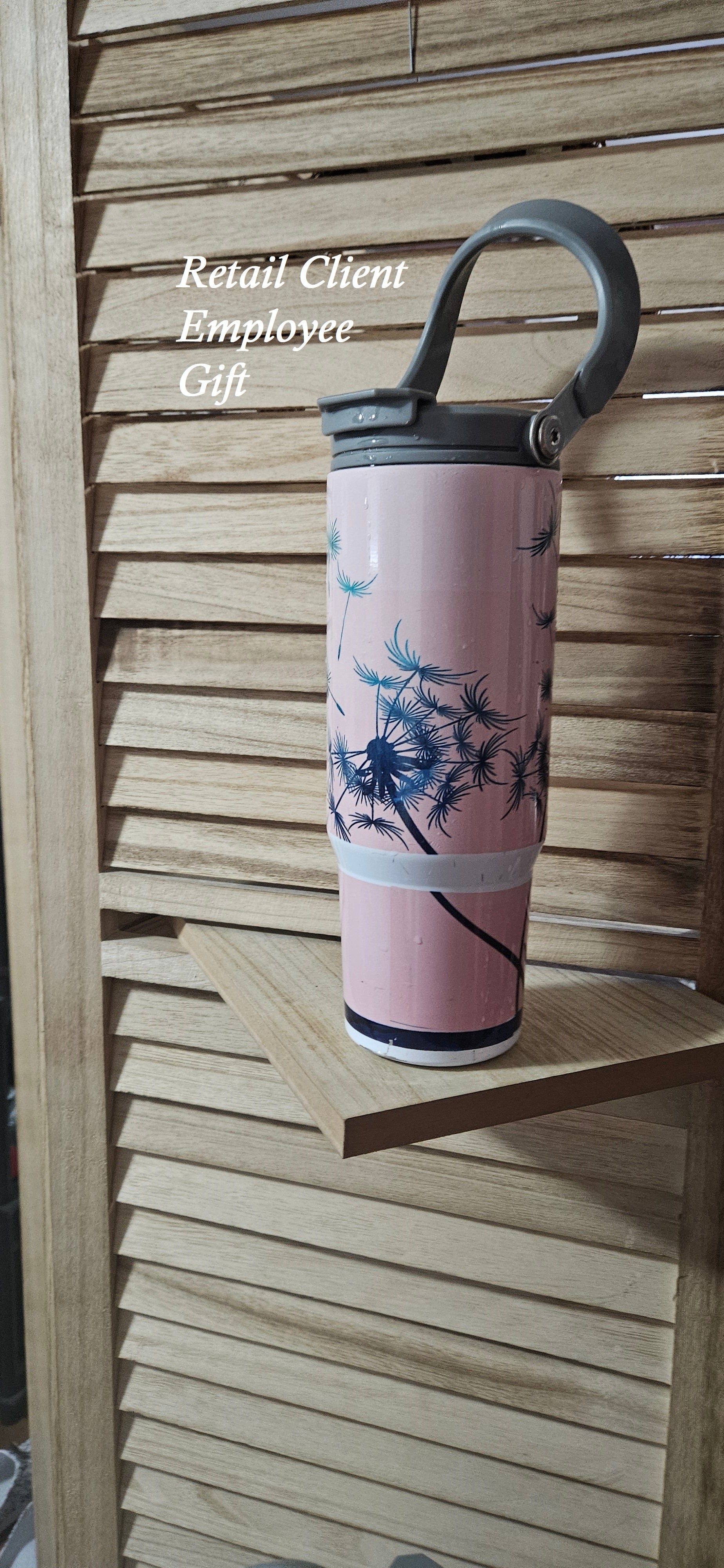 Customized 30oz Stainless Steel Tumbler with Handle