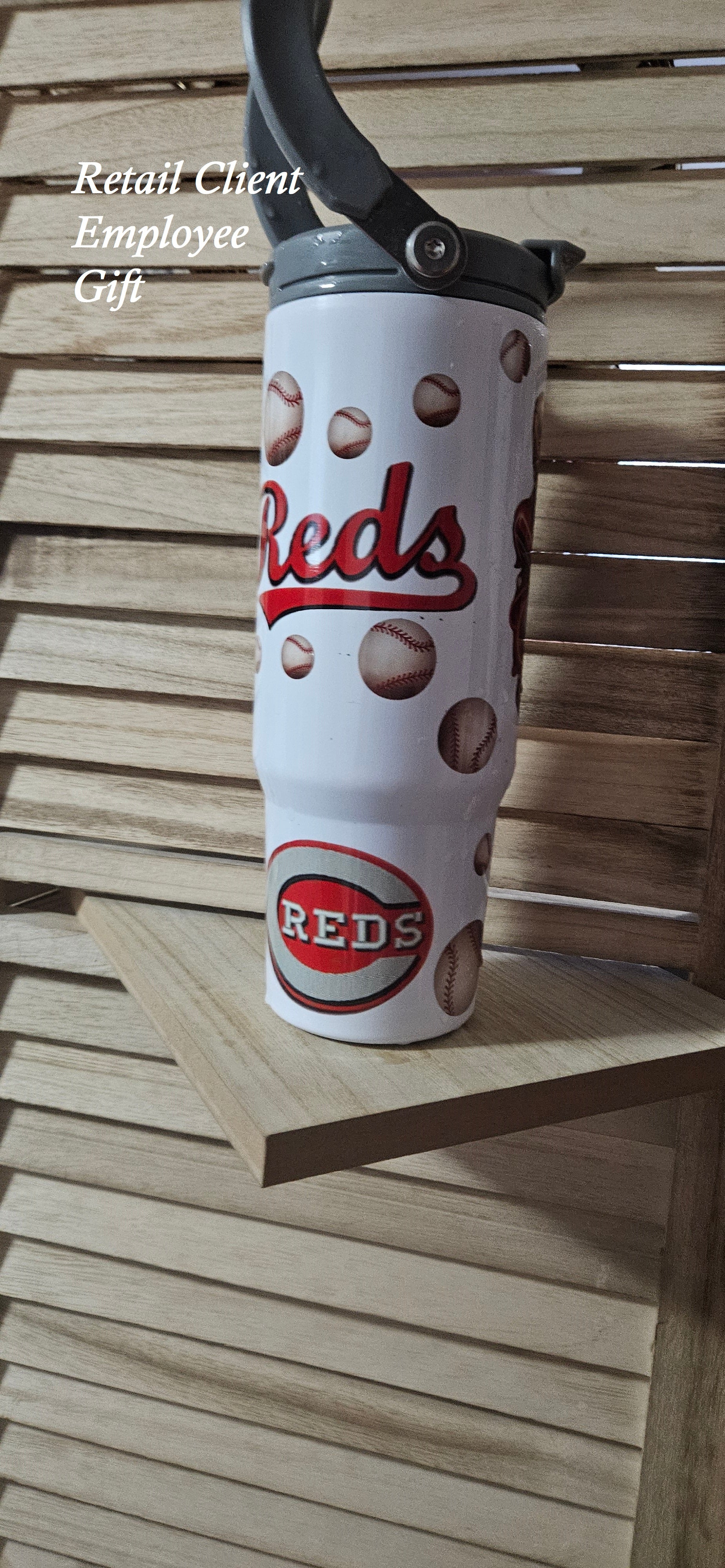 Customized 30oz Stainless Steel Tumbler with Handle