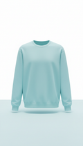 Minimalist cotton sweatshirt with clean design