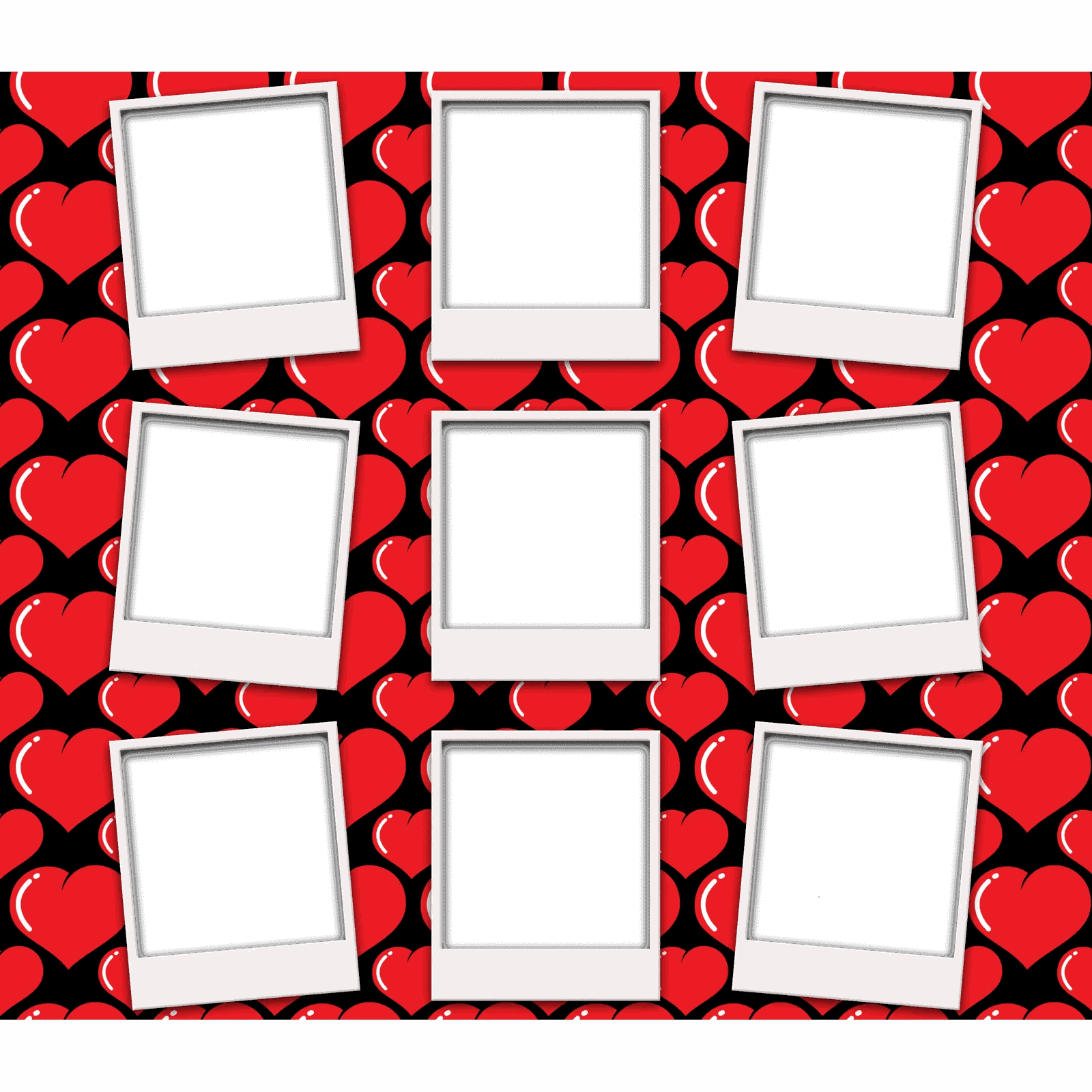 9 Frame Photo Collage Skinny Tumbler (Choose design) My Simple Creations 