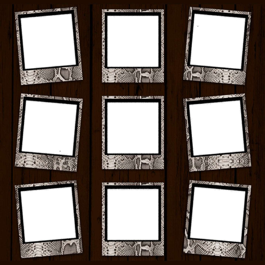 9 Frame Photo Collage Skinny Tumbler (Choose design) My Simple Creations 
