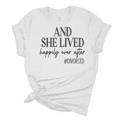 And She Lived Happily Ever After Tshirt My Simple Creations 