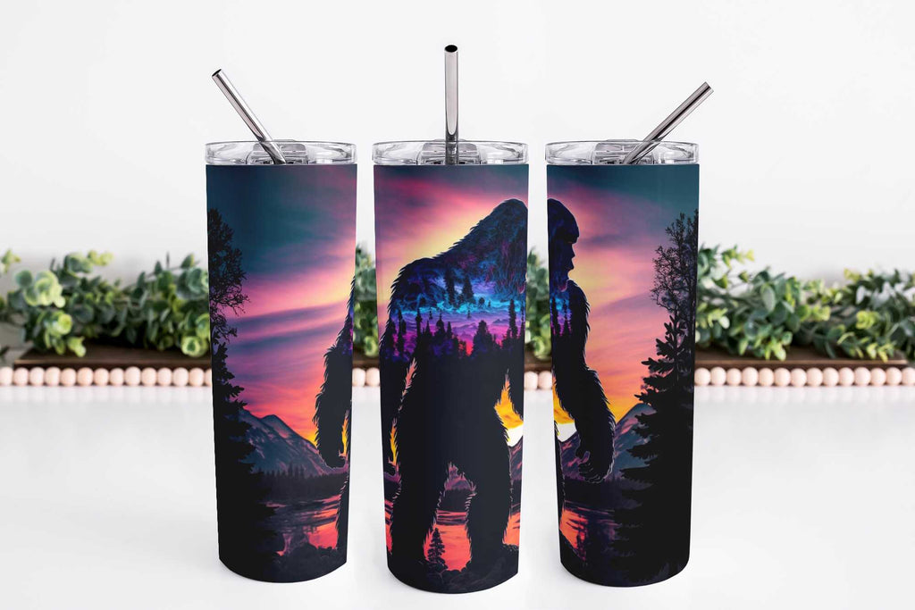 Big Foot 20oz Skinny Tumbler My Simple Creations 