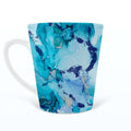 Blue Marble Latte Mug My Simple Creations 