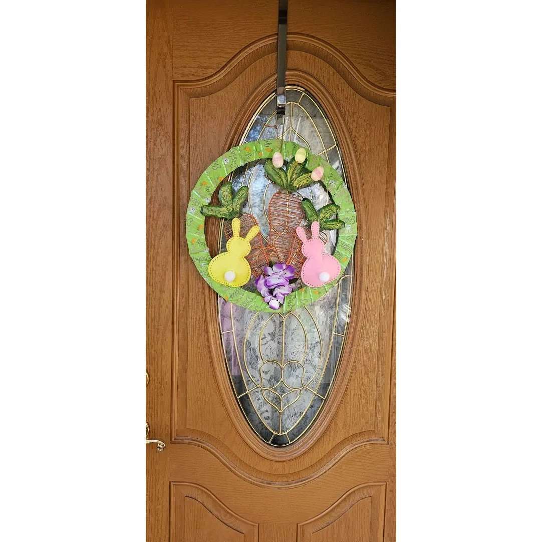 Bunny/Carrot Wreath My Simple Creations 