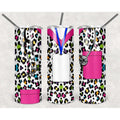 Cheetah Scrubs 20oz Skinny Tumbler My Simple Creations 