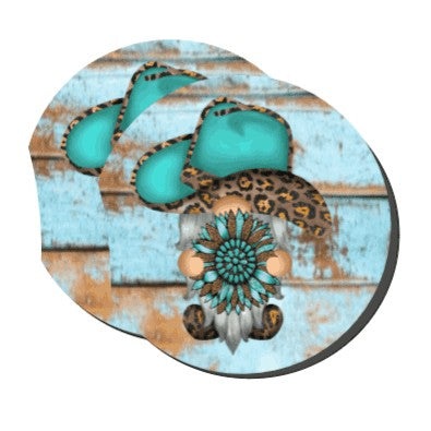 Cowboy Gnome Car Coaster My Simple Creations 
