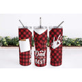 Dad is the Best Skinny Tumbler My Simple Creations 