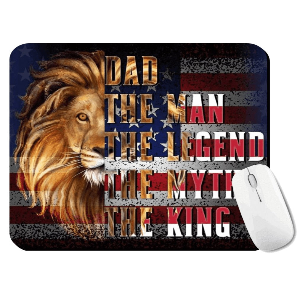 Dad the man, the Legend Mousepad My Simple Creations 