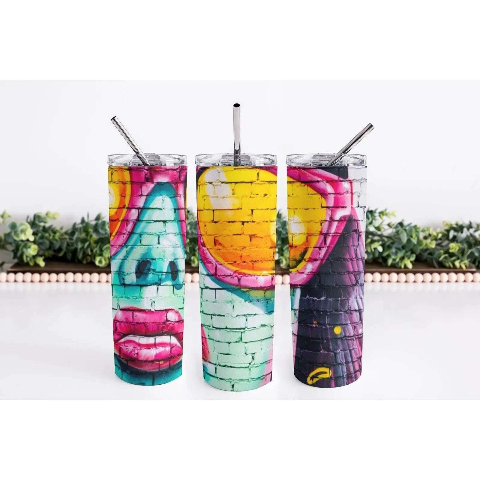 Face Skinny Tumbler My Simple Creations 