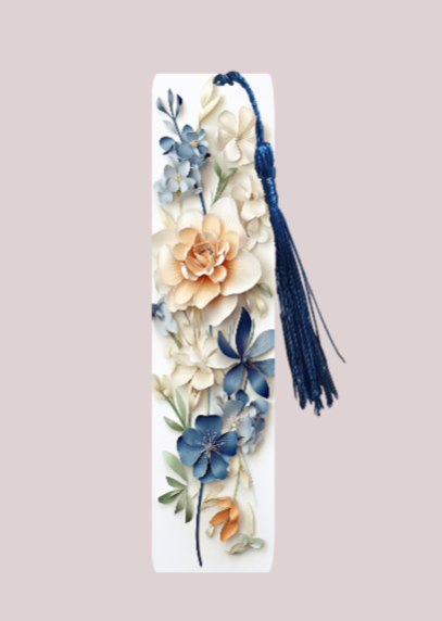 Floral Bookmark My Simple Creations 