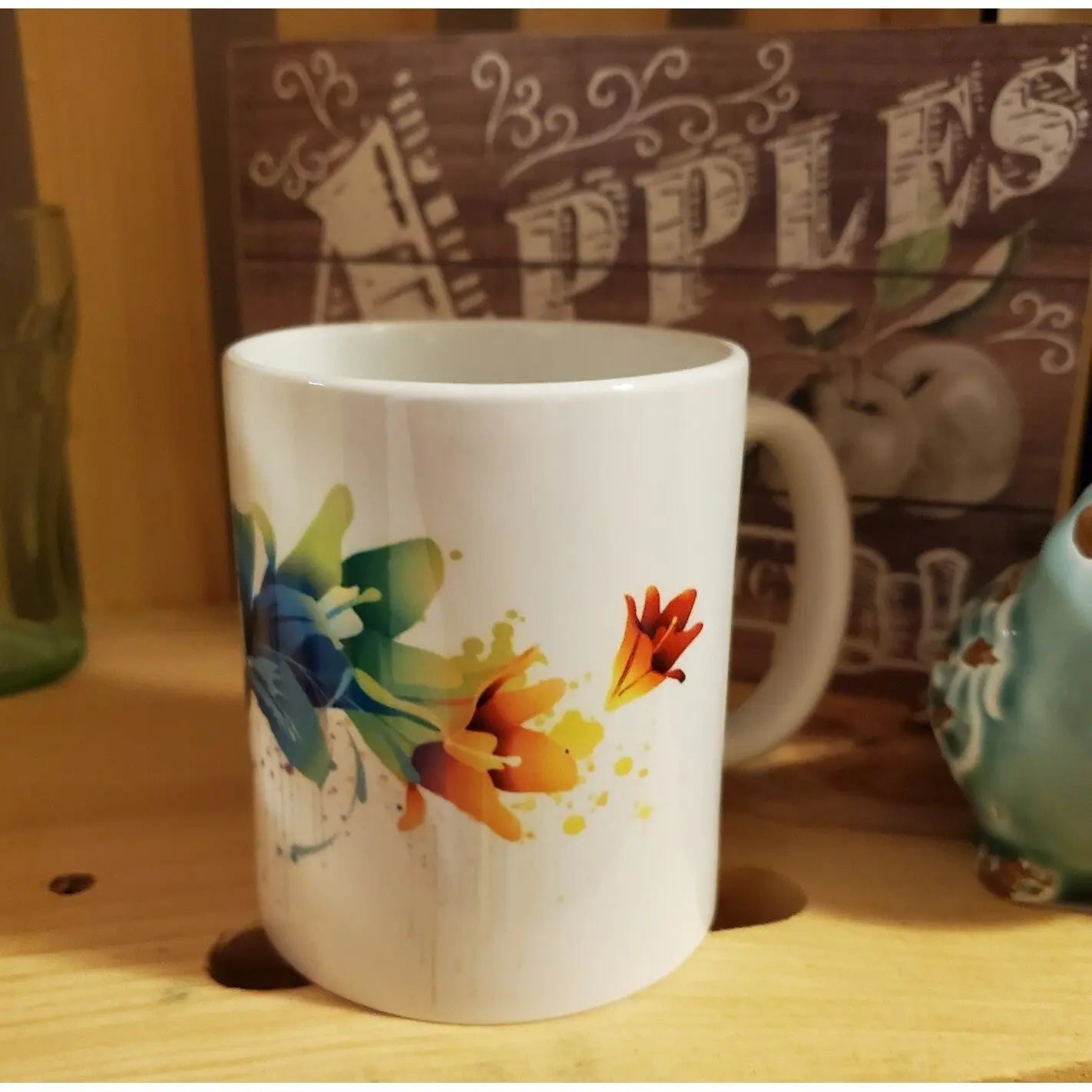 Floral Coffee Mug My Simple Creations 