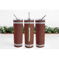 Football 20oz Skinny Tumbler My Simple Creations 