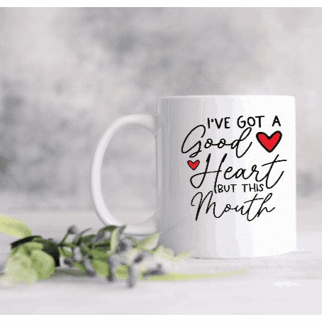 Good Heart Coffee Mug My Simple Creations 
