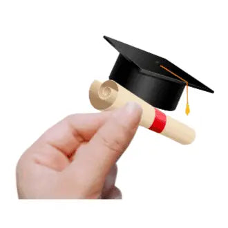 Graduation Cap and scroll Sticker My Simple Creations 