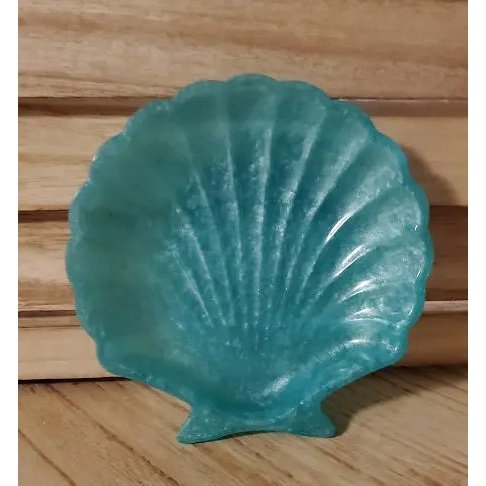 Handmade Blueberry Soap with Seashell Soap Dish My Simple Creations 