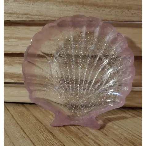 Handmade Rose Scented Soap with Seashell Soapdish My Simple Creations 