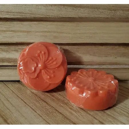 Handmade Rose Scented Soap with Soap Dish My Simple Creations 