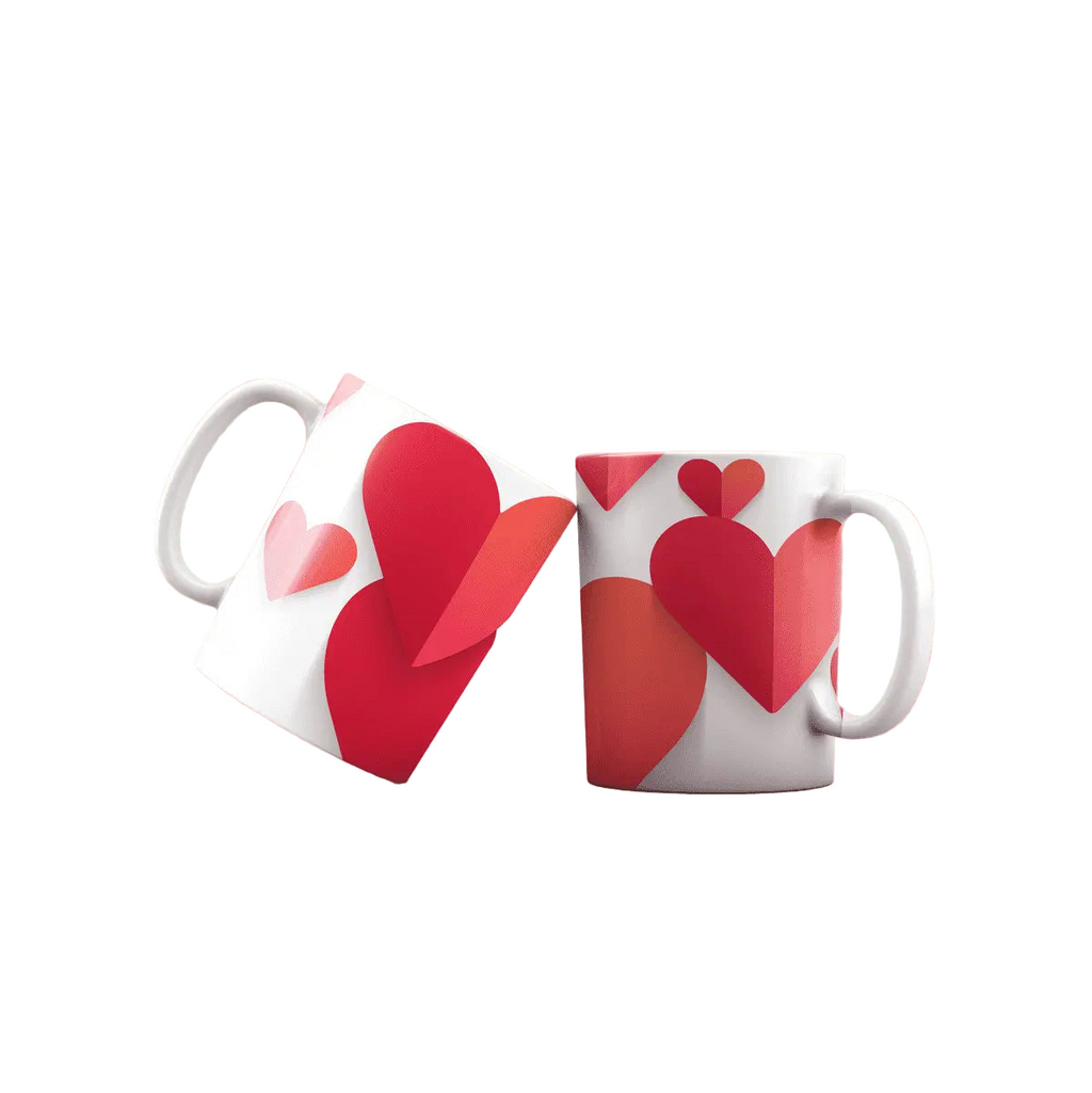 Hearts Coffee Mug My Simple Creations 