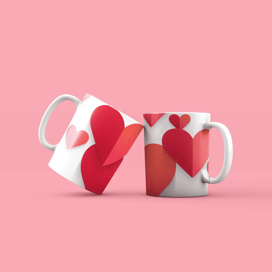 Hearts Coffee Mug My Simple Creations 