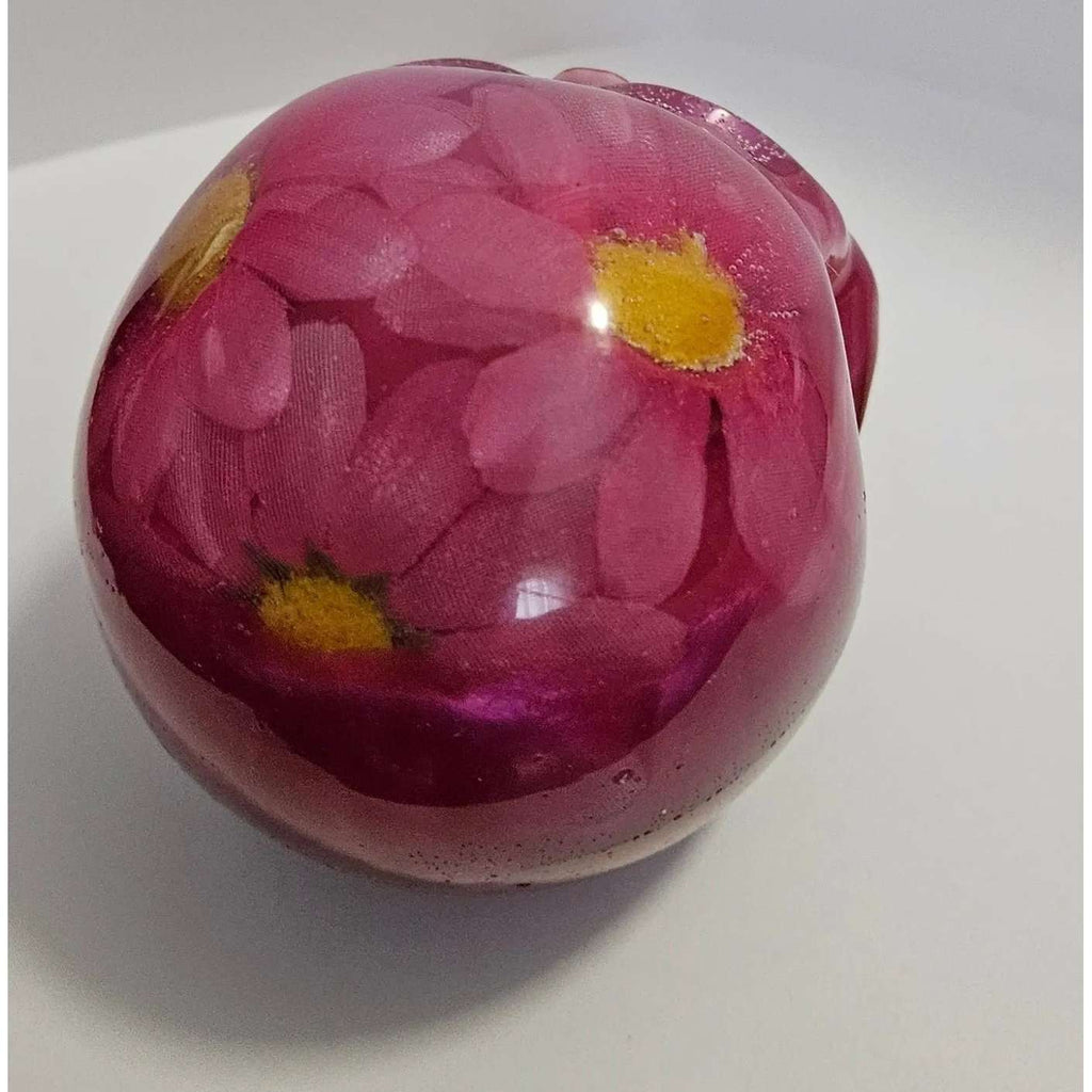 Hot Pink Flower Skull My Simple Creations 