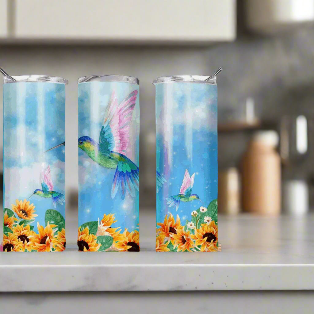 Hummingbird 20oz Skinny Tumbler My Simple Creations 