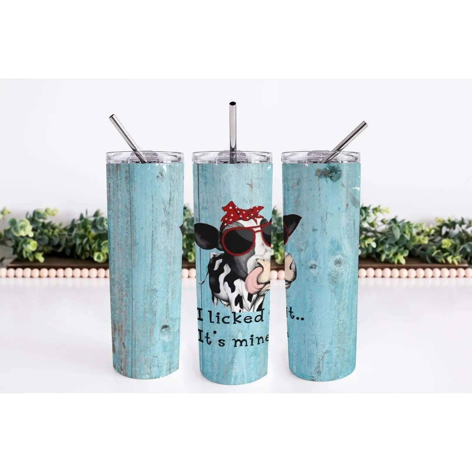 I Licked It....  Its Mine Skinny Tumbler My Simple Creations 