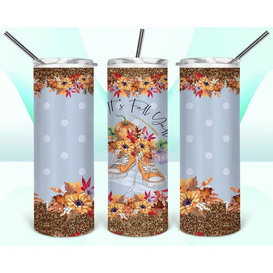 Its Fall Yall Skinny Tumbler My Simple Creations 