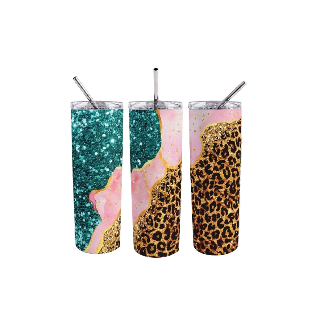 Leopard Print 20oz Skinny Tumbler My Simple Creations 