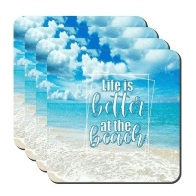 Life is Better Drink Coasters My Simple Creations 